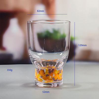 chất lượng Crystal Glass Confetti thủ công đồ trang trí DOF Glass Tumbler Water Glasses Mexico Rock Glass Cup Party Wedding Gift Wine nhà máy sản xuất