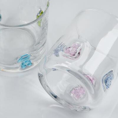 chất lượng Ly Thủy Tinh Gấu Dẻo Thổi Thủ Công, Ly Trong Suốt 400ml Có Hình Gấu Màu Sắc Dễ Thương, Ly Whiskey Nước Ép Vui Nhộn Cho Trẻ Em Người Lớn, Quà Tặng Đồ Uống Dễ Thương nhà máy sản xuất