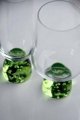 chất lượng Ly Rượu Vang Pha Lê Đế Bong Bóng Thủ Công với Pha Lê Không Chì cho Bữa Ăn Sang Trọng nhà máy sản xuất