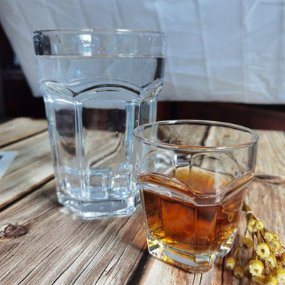 chất lượng Transparent Square Bottom 10 Oz Whiskey Glasses For Home nhà máy sản xuất