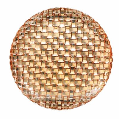 chất lượng Glass Charger Platesm For Wedding nhà máy sản xuất