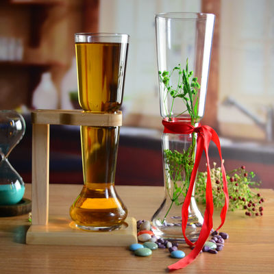 chất lượng Craft Beer Glasses With Wooden Stand nhà máy sản xuất