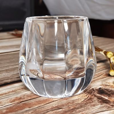 chất lượng Pumpkin Shaped Embossed Glass Candle Holders For Tealight nhà máy sản xuất