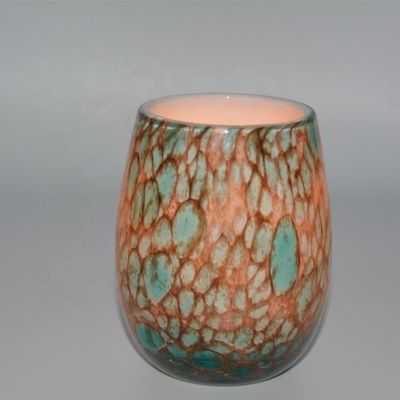 chất lượng Turquoise Solid Color Votive Glass Candle Holders nhà máy sản xuất