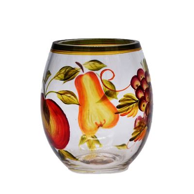 chất lượng Egg Shaped Beautiful Color Glass Cylinder Candle Holders , Glass Votive Candle Holders nhà máy sản xuất