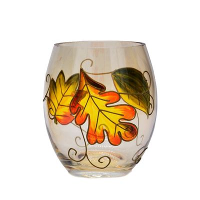 chất lượng Egg Shaped Beautiful Color Glass Cylinder Candle Holders , Glass Votive Candle Holders nhà máy sản xuất