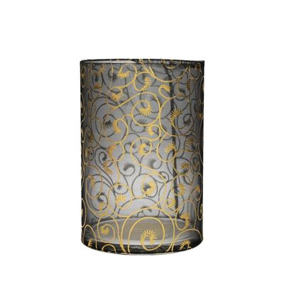 chất lượng Decorative Handmade Silk Sleeve Coat Cylinder Candle Holders nhà máy sản xuất
