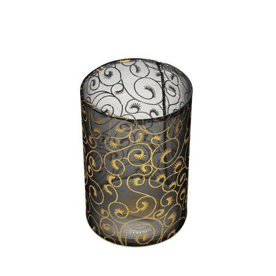 chất lượng Decorative Handmade Silk Sleeve Coat Cylinder Candle Holders nhà máy sản xuất