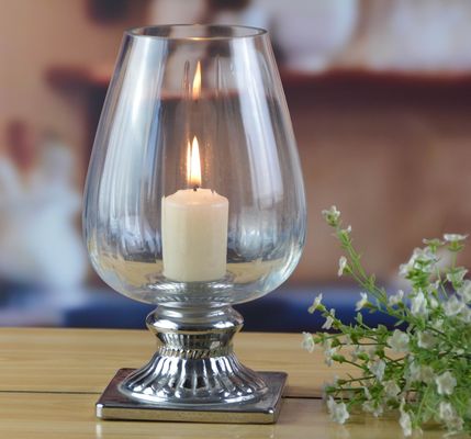 chất lượng Handmade Ancient Pillar Candle Holders With Silver Foot nhà máy sản xuất