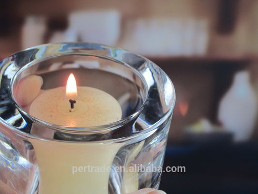chất lượng Thick Wall Glass Cylinder Candle Holders For Table Decoration nhà máy sản xuất