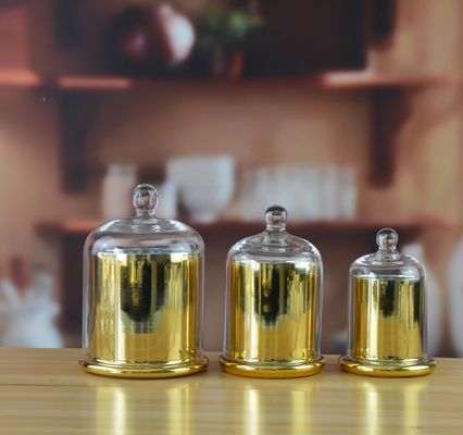 chất lượng Frost Glass Candle Holders , Glass Cylinder Candle Holders For Holiday Decoration nhà máy sản xuất