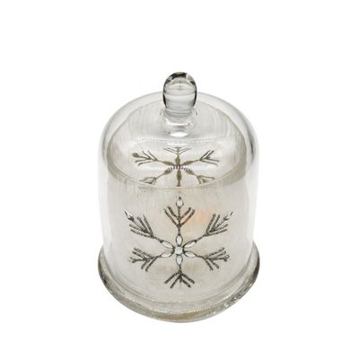 chất lượng Frost Glass Candle Holders , Glass Cylinder Candle Holders For Holiday Decoration nhà máy sản xuất
