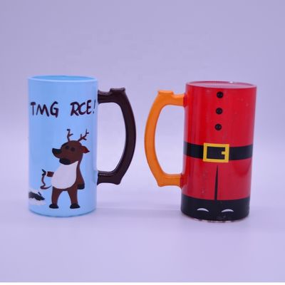 chất lượng Color Decorated Steins Customize Handpainted Glass Beer Mug nhà máy sản xuất