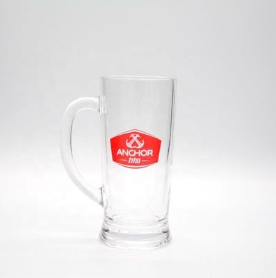 chất lượng Promotion Branded 21 Oz Beer Glass Stein With Color Decal nhà máy sản xuất
