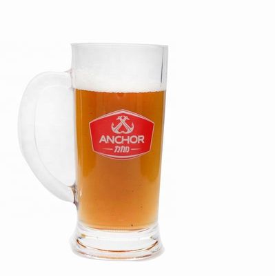 chất lượng Promotion Branded 21 Oz Beer Glass Stein With Color Decal nhà máy sản xuất