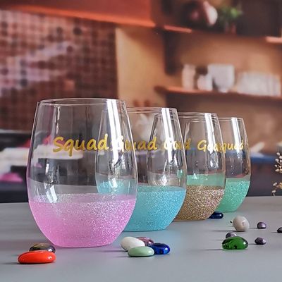 chất lượng LFGB 450ml Wine Glass , Crystal Wine Glass For Anuversery Party nhà máy sản xuất