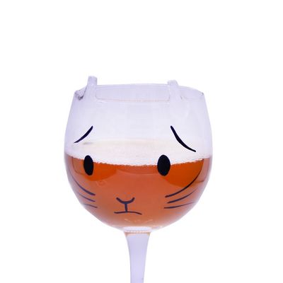 chất lượng Cat Shaped 400ml Crystal Balloon 14 Oz Wine Glasses nhà máy sản xuất