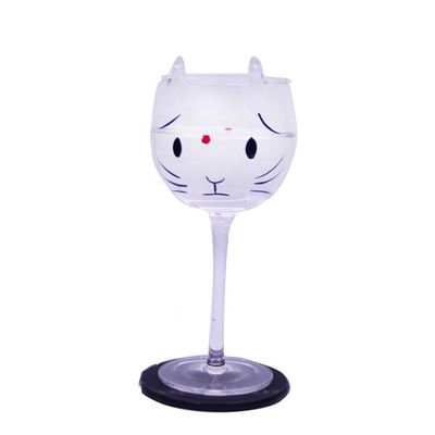 chất lượng Cat Shaped 400ml Crystal Balloon 14 Oz Wine Glasses nhà máy sản xuất