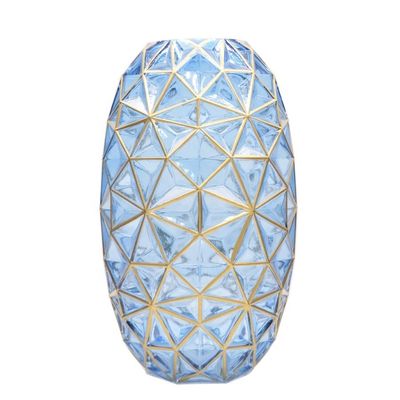 chất lượng Creative Handpainted Decorative Glass Vase For Wedding nhà máy sản xuất