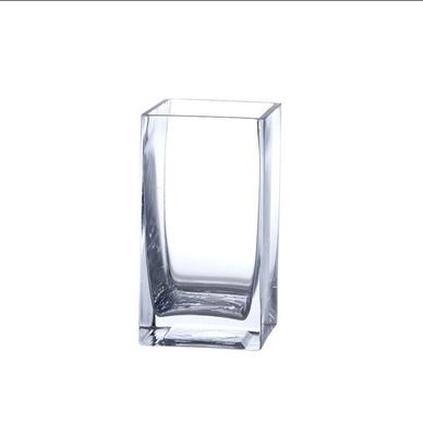 chất lượng Handmade Square 8 Inch Glass Vase For Centerpieces nhà máy sản xuất