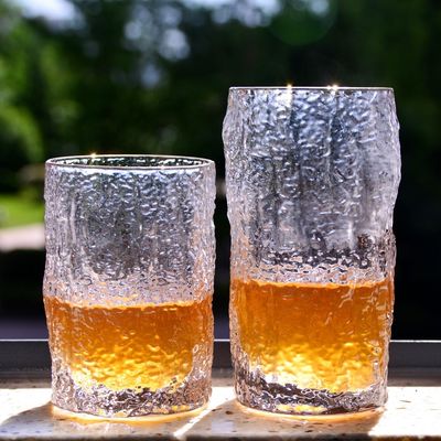 chất lượng Creative Embossed Stump Whiskey Glasses , Engraved Whiskey Glasses nhà máy sản xuất