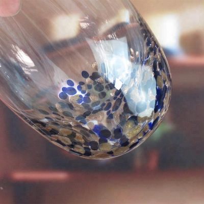 chất lượng Gold Stone Bottom Glass SGS 300ml Handmade Whiskey Glass nhà máy sản xuất