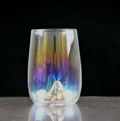 chất lượng 14 Oz Whiskey Glasses With Creative Ice Montain Bottom nhà máy sản xuất