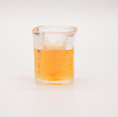 chất lượng Brands Logo Square Shot Glasses , Wedding Shot Glasses For Sprit Drinking nhà máy sản xuất