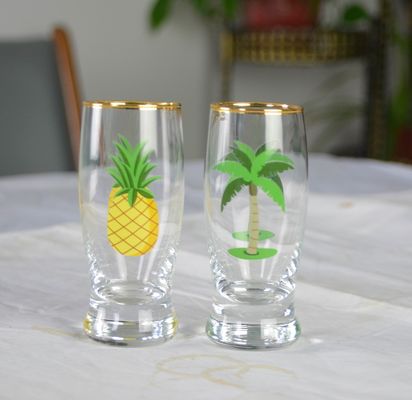 chất lượng Color Decal Printed Unique Shot Glasses nhà máy sản xuất