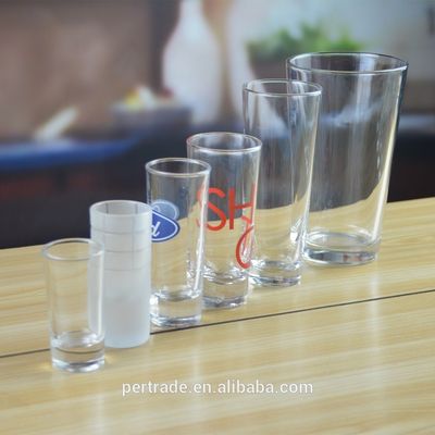 chất lượng High White Glass Customized Color Logo Tequila Shot Glass , Crystal Shot Glasses nhà máy sản xuất