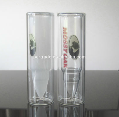 chất lượng Bullet Shaped Double Wall 45ml Unique Shot Glasses nhà máy sản xuất