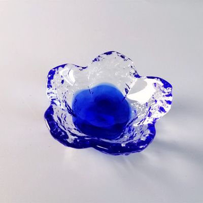 chất lượng Ins Cherry Blossom Glass Sauce Plates For Dinner Table nhà máy sản xuất