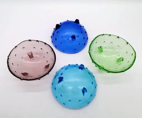chất lượng Unique 3 Feet Glass Charger Plates For Fruit And Dessert nhà máy sản xuất