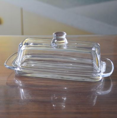 chất lượng Rectangle Cake Glass Charger Plates With Cover nhà máy sản xuất