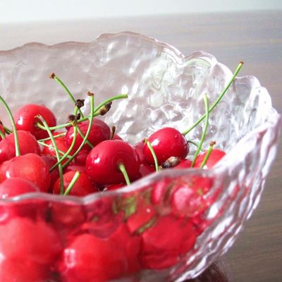 chất lượng Hammered Pattern Irregular Shape Crystal Salad Serving Bowl nhà máy sản xuất