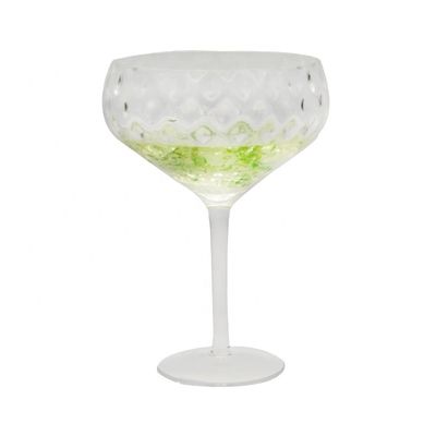 chất lượng Optical Pineapple Shape Giant Crystal Cocktail Glasses nhà máy sản xuất