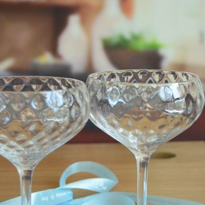 chất lượng Optical Pineapple Shape Giant Crystal Cocktail Glasses nhà máy sản xuất