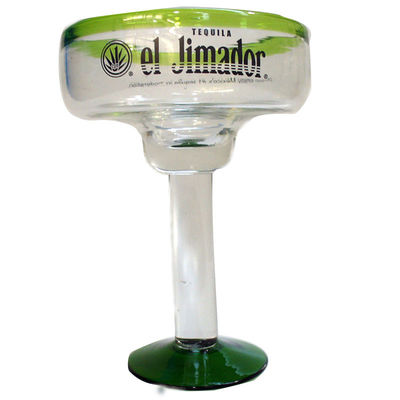 chất lượng Mexican Style Green Color Rim Unique Crystal Cocktail Glasses nhà máy sản xuất