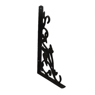 chất lượng Vintage Classic Pattern Cast Iron Shelf Bracket For Shop nhà máy sản xuất