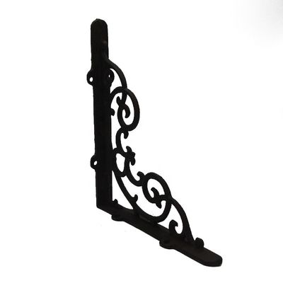 chất lượng Vintage Classic Pattern Cast Iron Shelf Bracket For Shop nhà máy sản xuất