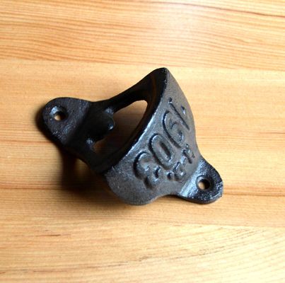 chất lượng Wall Mount Iron Bottle Opener Cast Iron Crafts For Bar Club nhà máy sản xuất