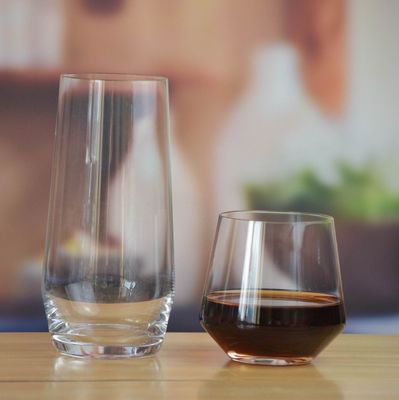 chất lượng Stemless 20 Ounce Glass Tumbler For Ice Tea nhà máy sản xuất