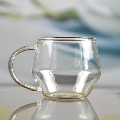 chất lượng Borosilicate Heat Resistant Tea Glass Mug With Handle nhà máy sản xuất