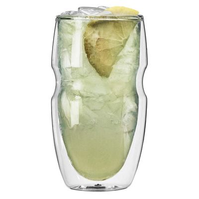 chất lượng Personalize Borosilicate Double Wall Tumbler Drinking Glasses nhà máy sản xuất