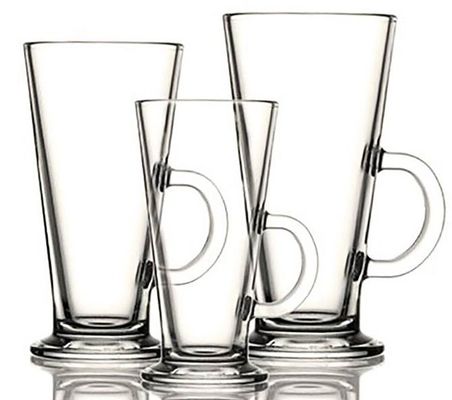 chất lượng Irish Style Machine Made Crystal Whisky Tumblers With Handle nhà máy sản xuất