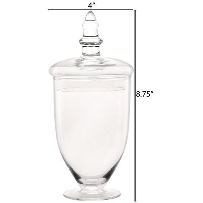 chất lượng Multipurpose Set Of 3 Clear Glass Jars For Kitchen nhà máy sản xuất