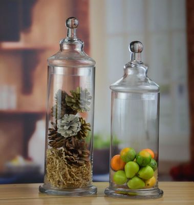 chất lượng Bird Handle Glass Canister With Lid nhà máy sản xuất
