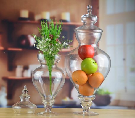 chất lượng Bird Handle Glass Canister With Lid nhà máy sản xuất