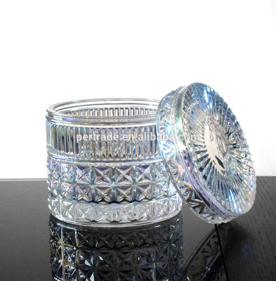 chất lượng Glass Storage Jars With Lid For Wax nhà máy sản xuất