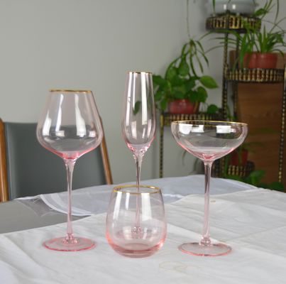 chất lượng Pink Crystal Cocktail Glasses nhà máy sản xuất